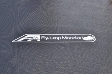 FA Sports Trampoline Fly Jump Medium Monster Gartentrampolin 244 cm