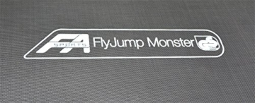 FA Sports Trampoline Fly Jump Medium Monster Gartentrampolin 244 cm