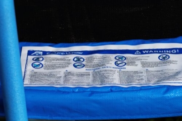 FA Sports Trampoline Fly Jump Medium Monster Gartentrampolin 244 cm