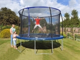 Sportspower Trampolin Gartentrampolin Set 366cm