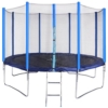 Physionics Trampolin Set Gartentrampolin Kindertrampolin mit ca. 366 cm Durchmesser mit Zubehör